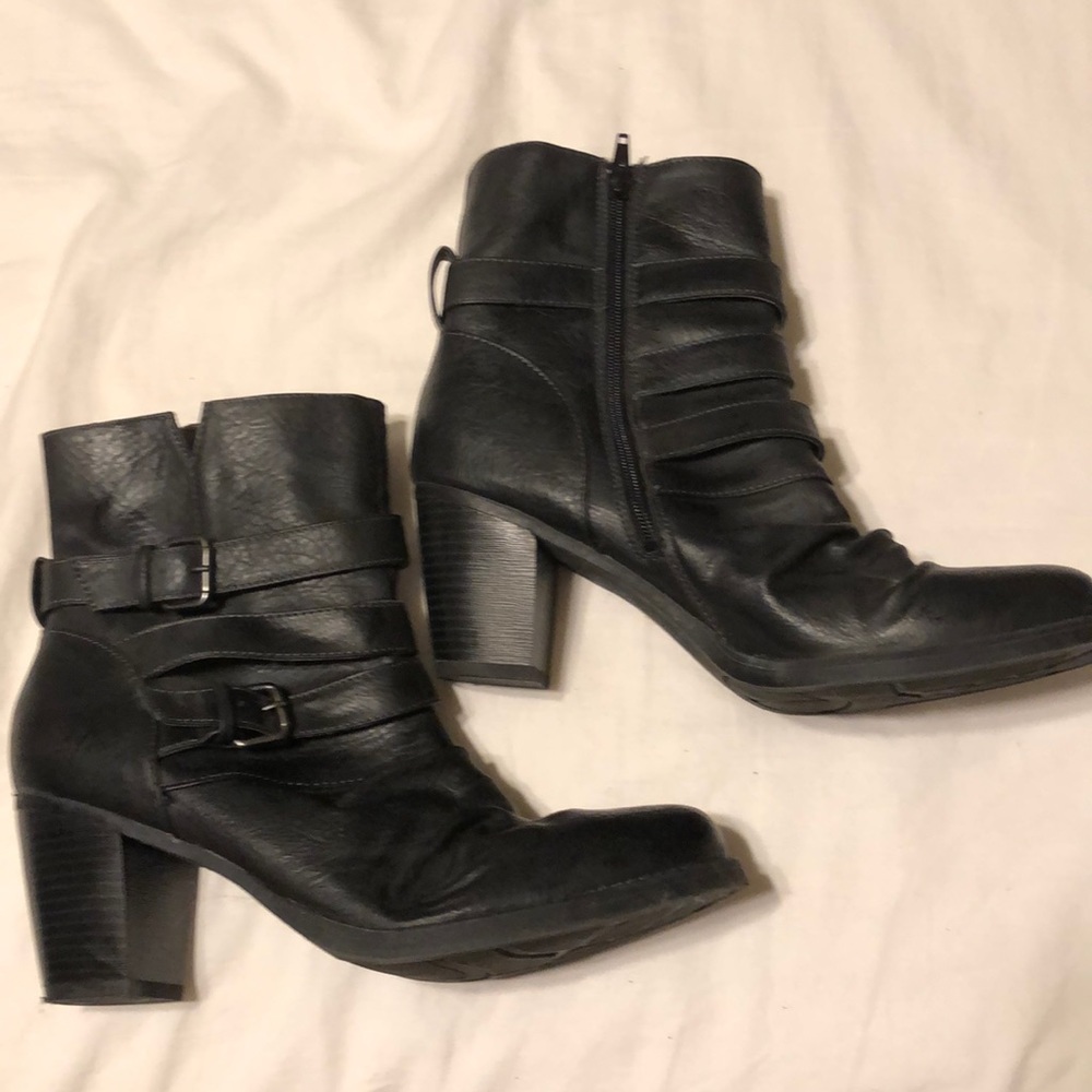 Black booties